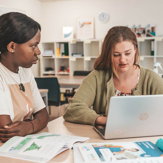 Leren En Werken Silverein Leslokaal Santvoorde Leerlingen 2